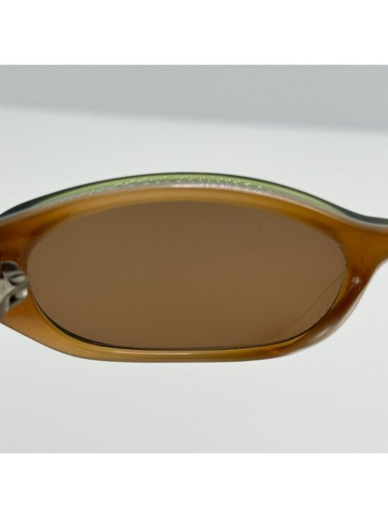 Dita Sunglasses Pearl Green Orange Vintage Retro
